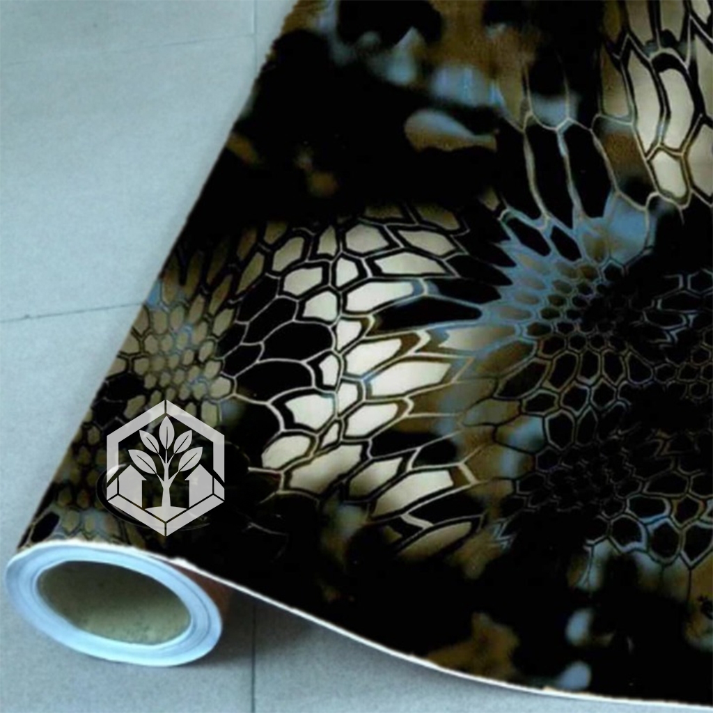 Stiker Camo Black Kryptek