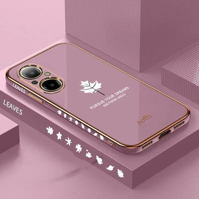 Case Maple Terbaru Realme C67 Softcase Plating Luxury