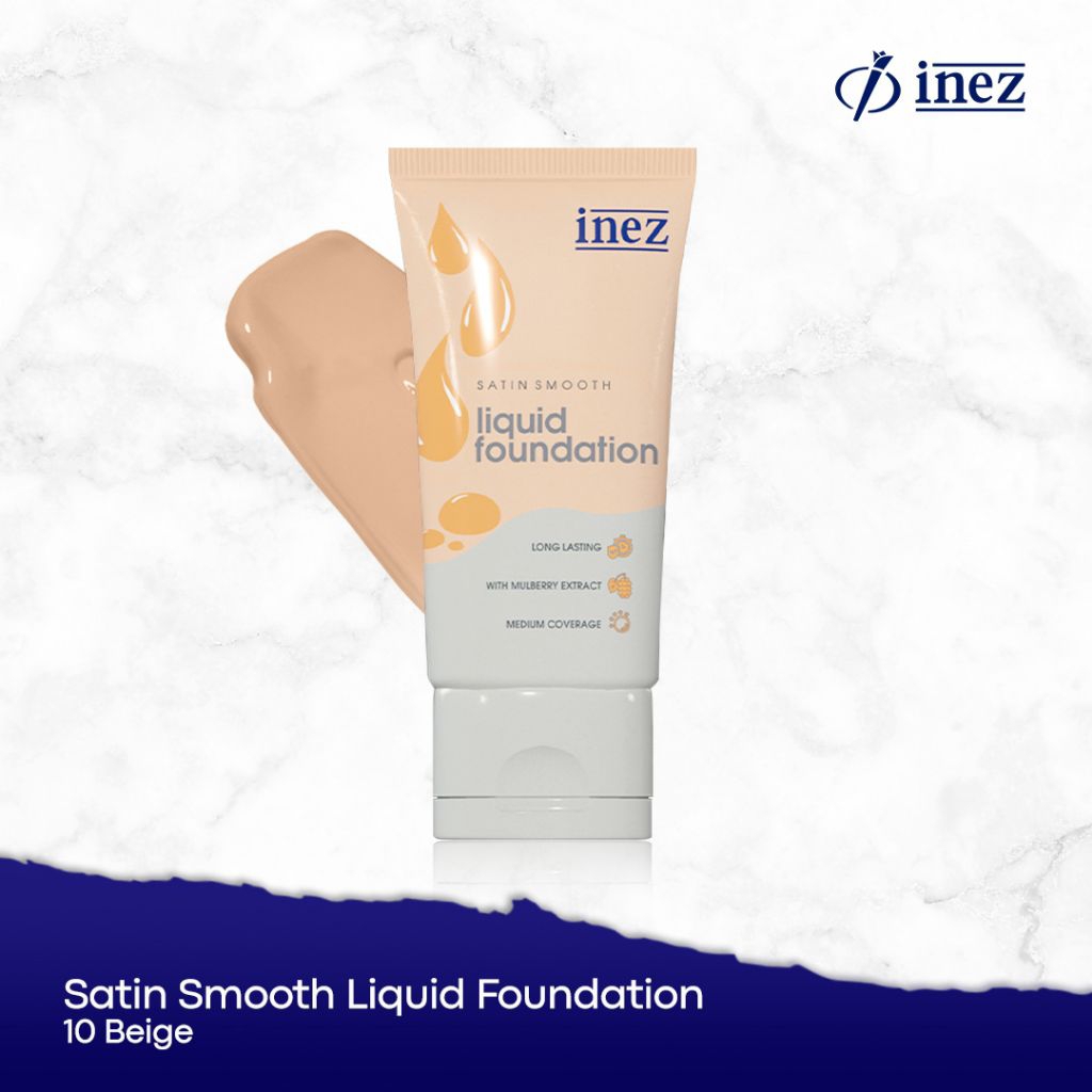 Satin smooth liquid foundation 10 Beige