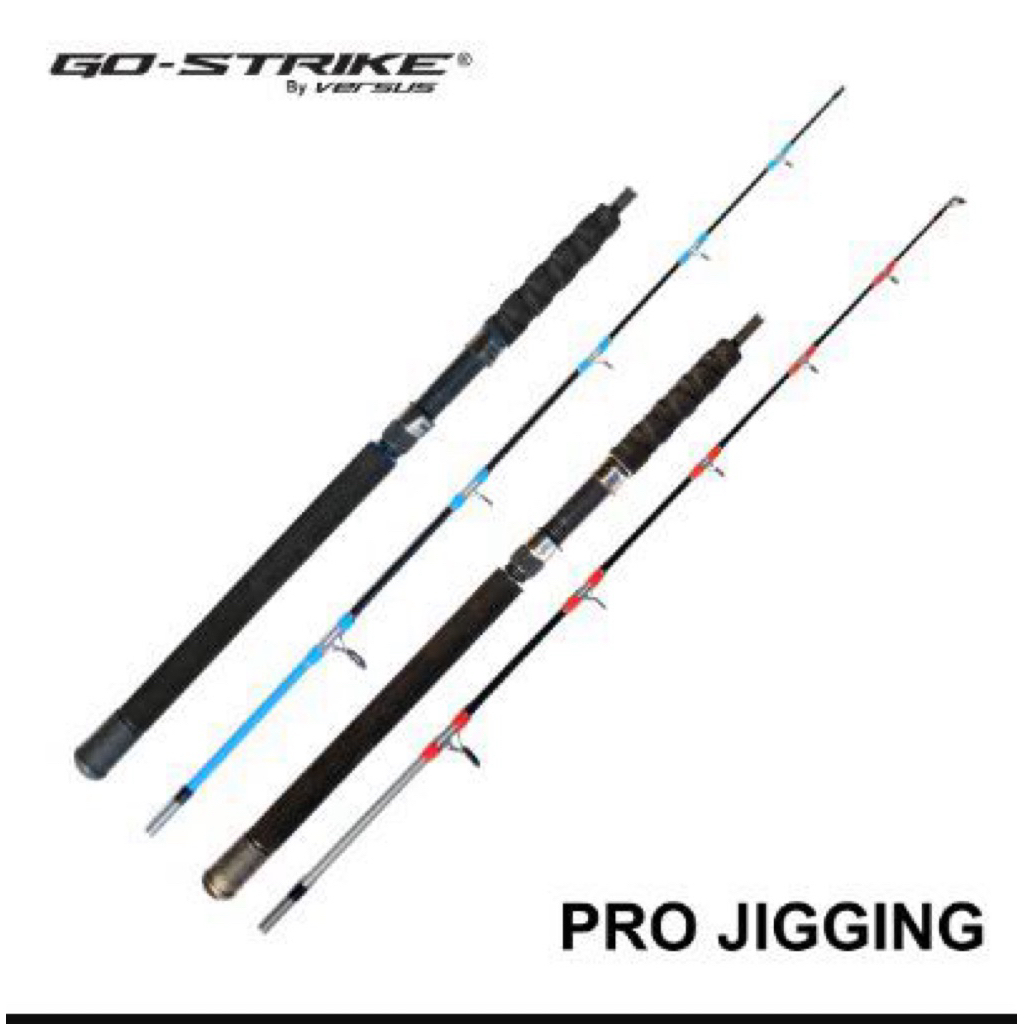 joran GO STRIKE PRO JIGGING fiber power solid butt join