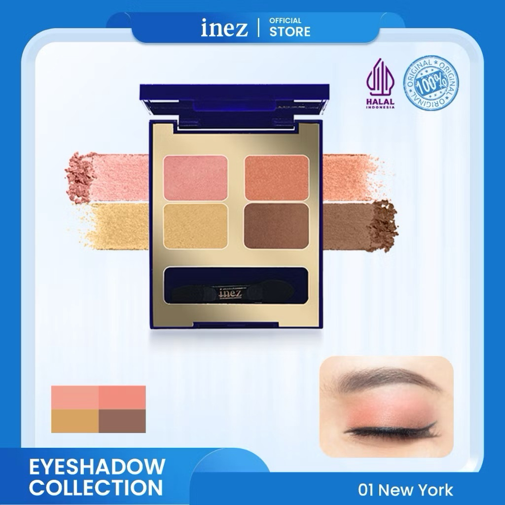 Inez Cosmetics Eyeshadow Collection (New Case)
