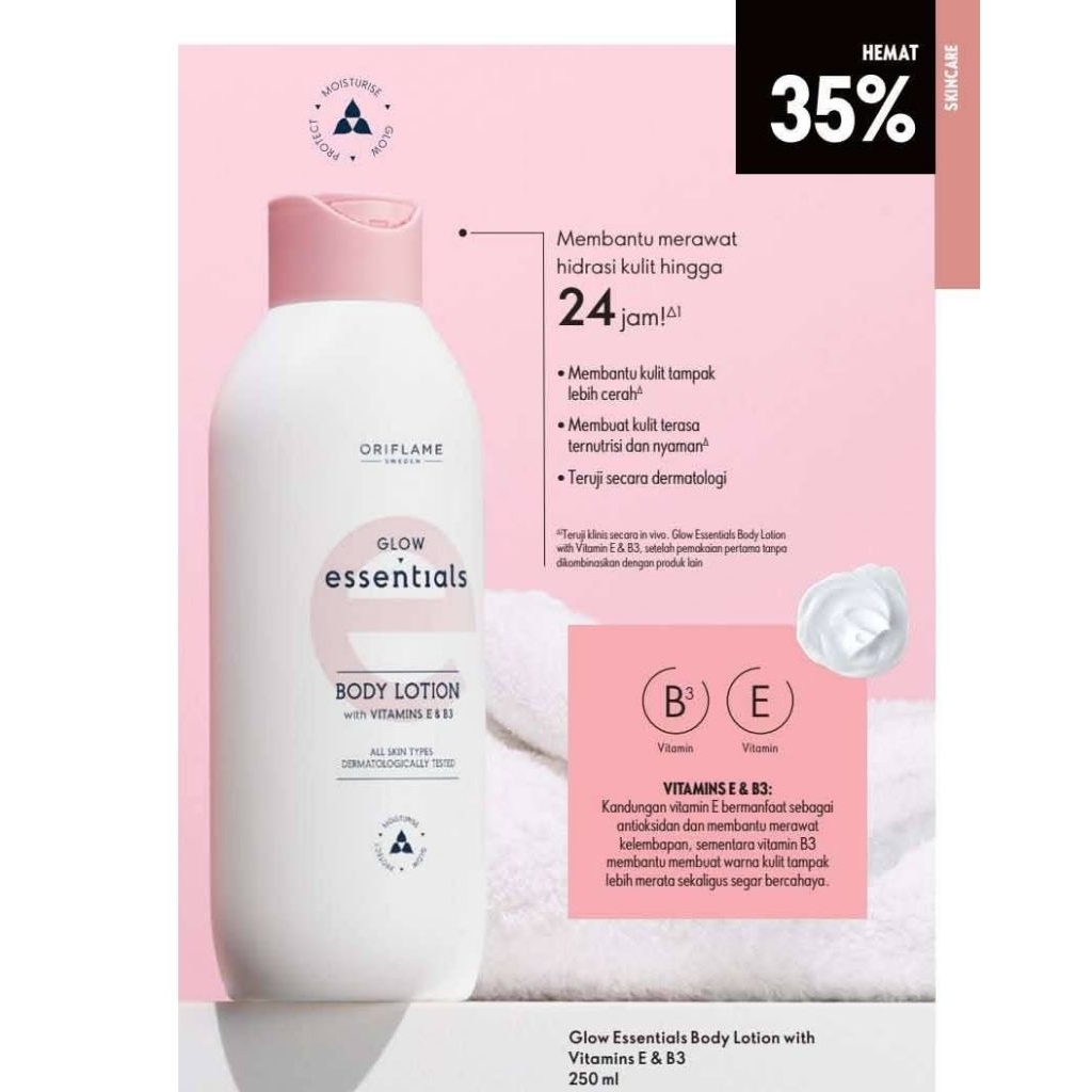 43907 Glow Essentials BODY LOTION