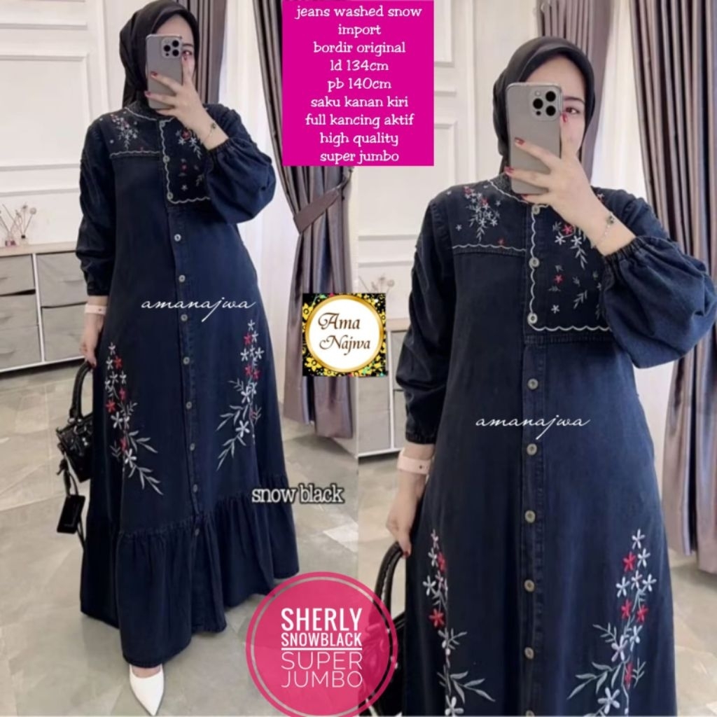 SHERLY MAXY//GAMIS JEANS JUMBO