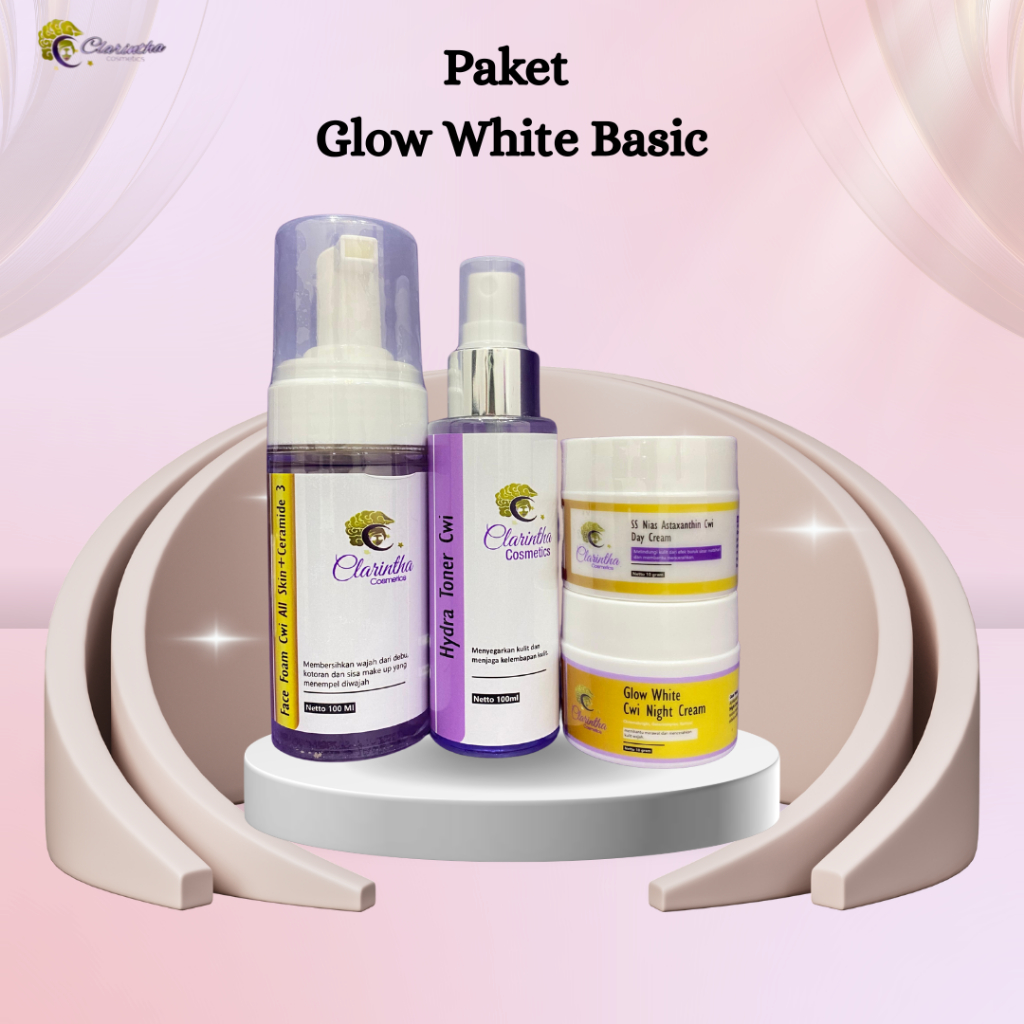Paket Glow White Basic New Clarintha