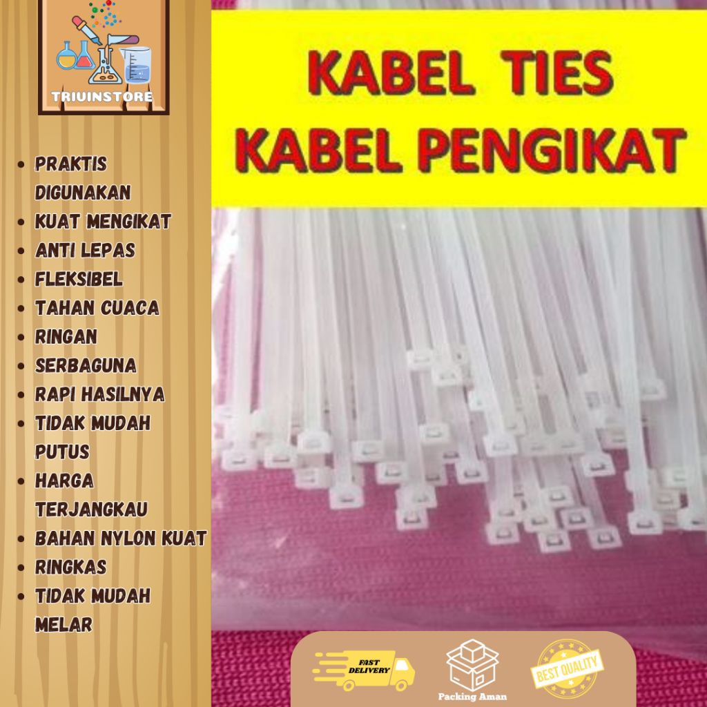 Ripet KABEL TIES Tish Nylon