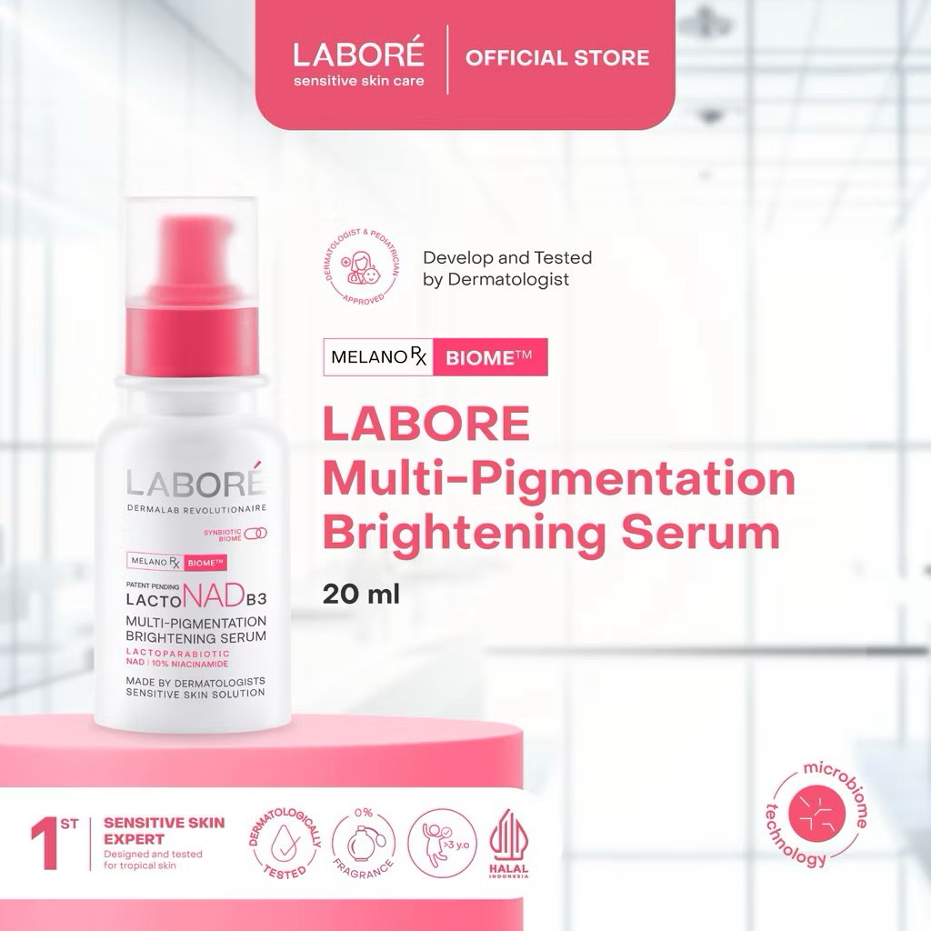 BY.FAST- LABORE Multi-Pigmentation Brightening LactoNADB3 Serum