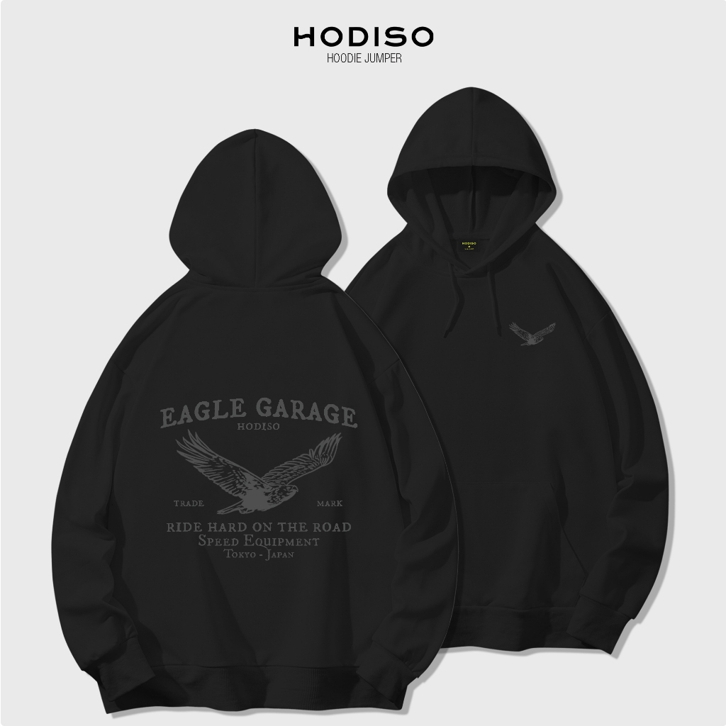 HODISO - Eagle Garage Hoodie Jumper Pullover