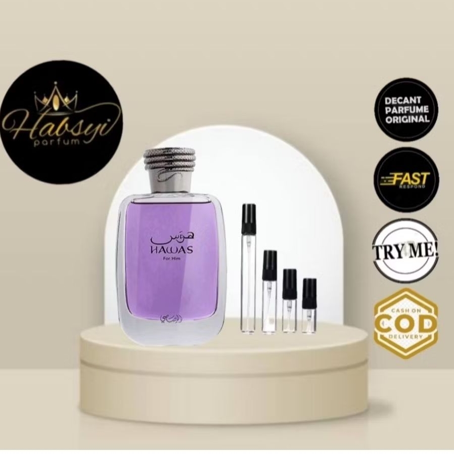 DECANT RASASI HAWAS HIM 10ML/5ML/2ML