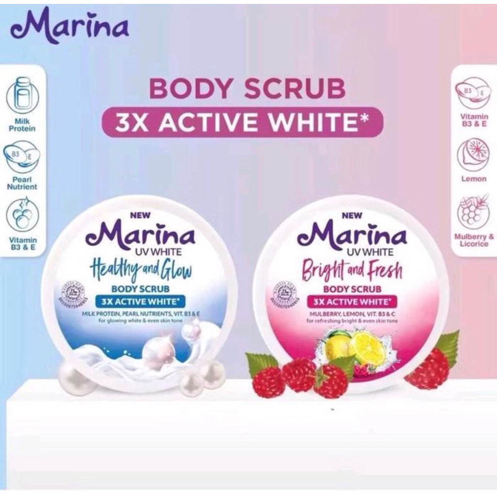 MARINA UV WHITE BODY SCRUB