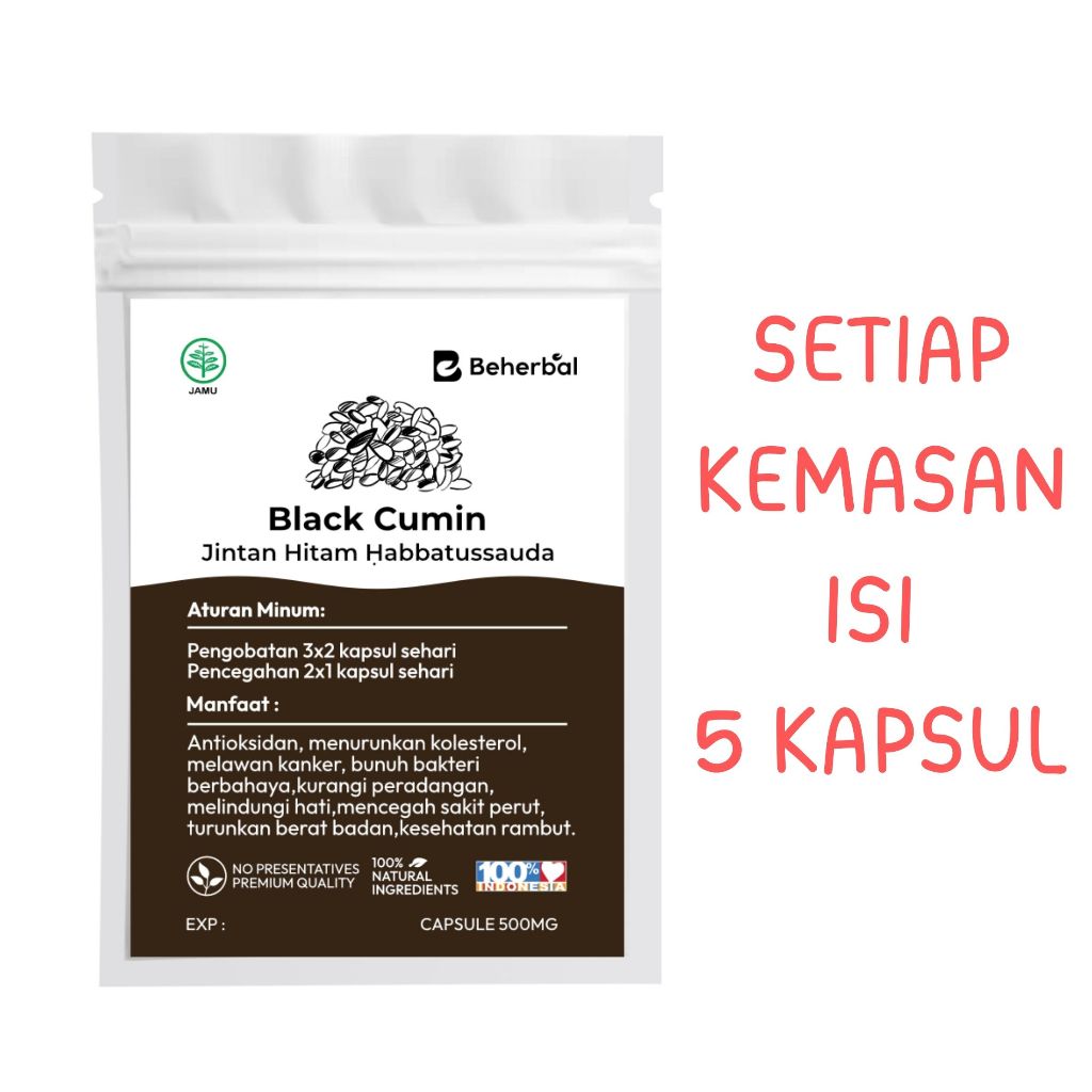 Kapsul Habbatussauda