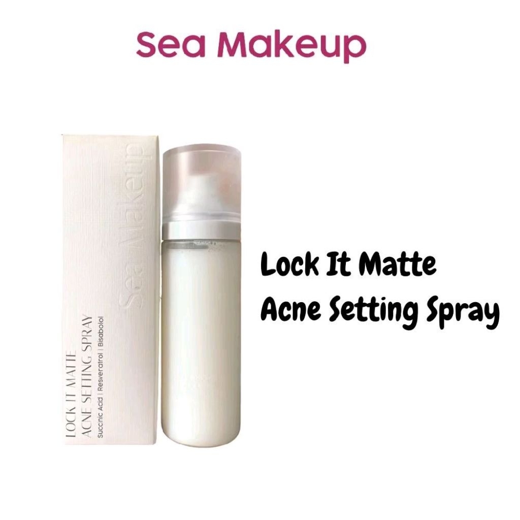 ❤ AS ❤'Sea Makeup Lock It Matte Acne Setting Spray