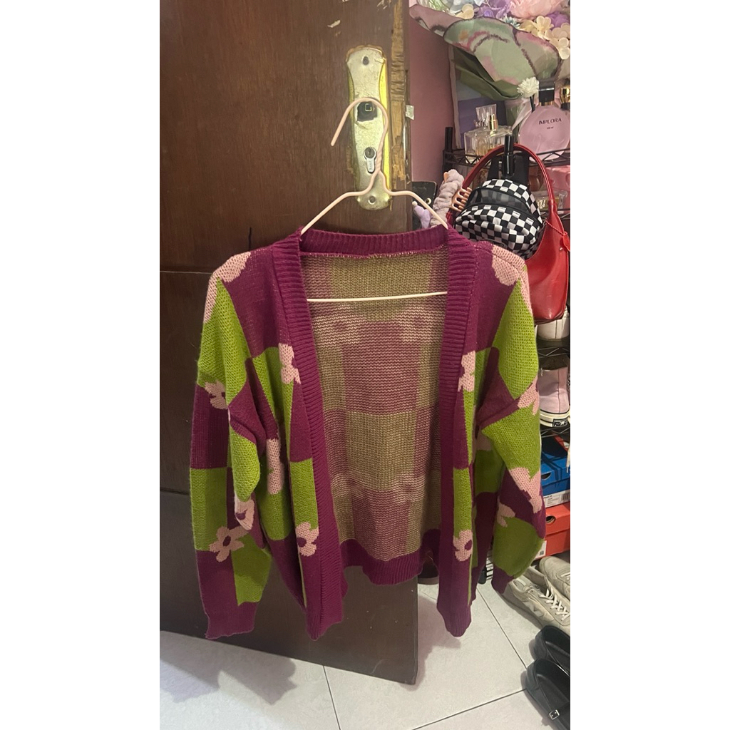 Cardigan Bunga