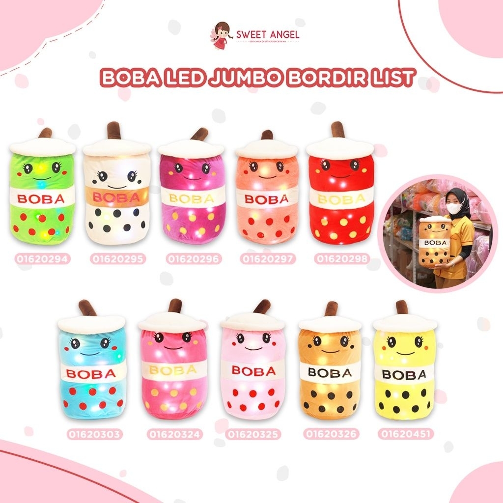 BOBA JUMBO BORDIR LIST<br/>