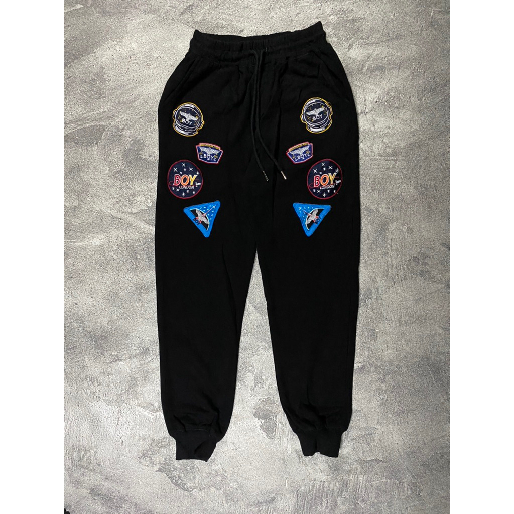 celana joger boy london patch second