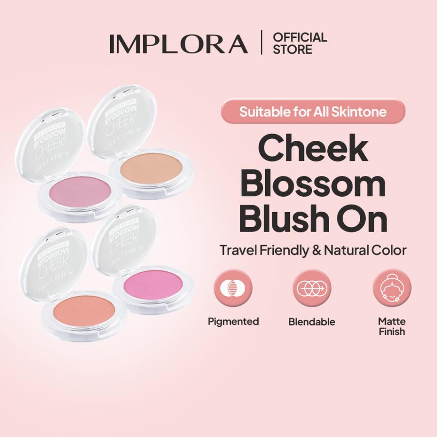 Implora Cheek Blossom Blush On | Netto 3,5GR