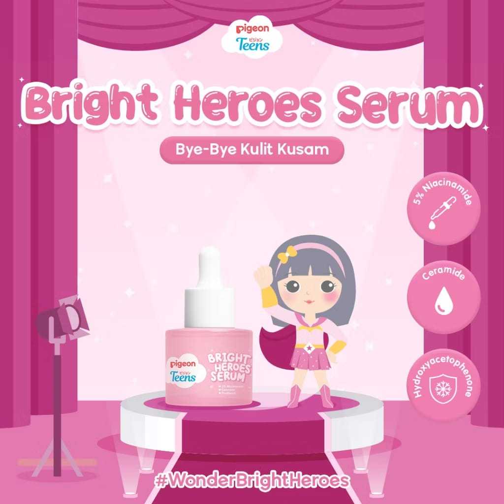 Pigeon Teens Bright Heroes Serum
