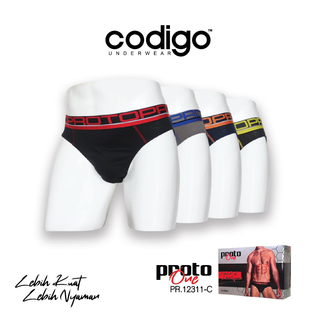 Codigo ProtoOne – Celana Dalam Pria - 3 Pcs