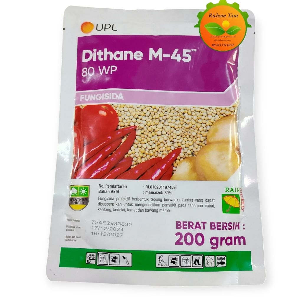 Fungisida Dithane M-45 80 WP - 200 Gram