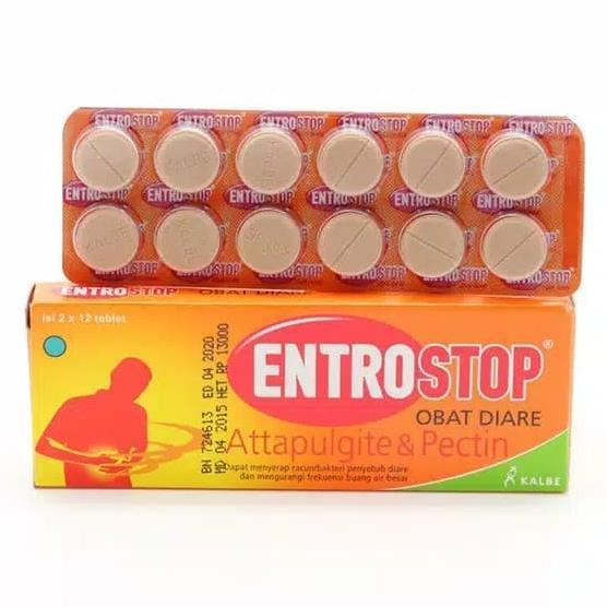 ENTROSTOP 20 TABLET- OBAT DIARE