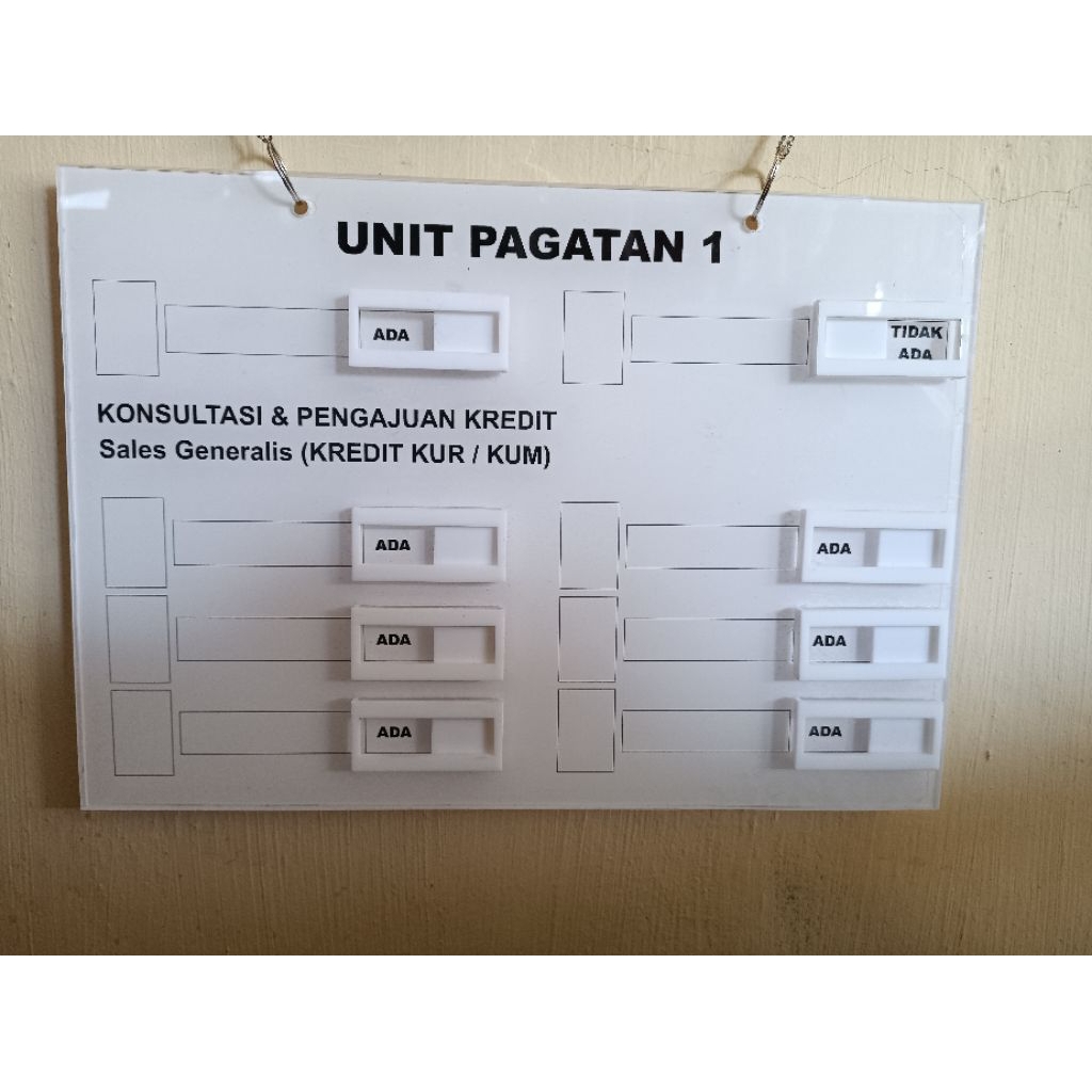 Signboard custom geser