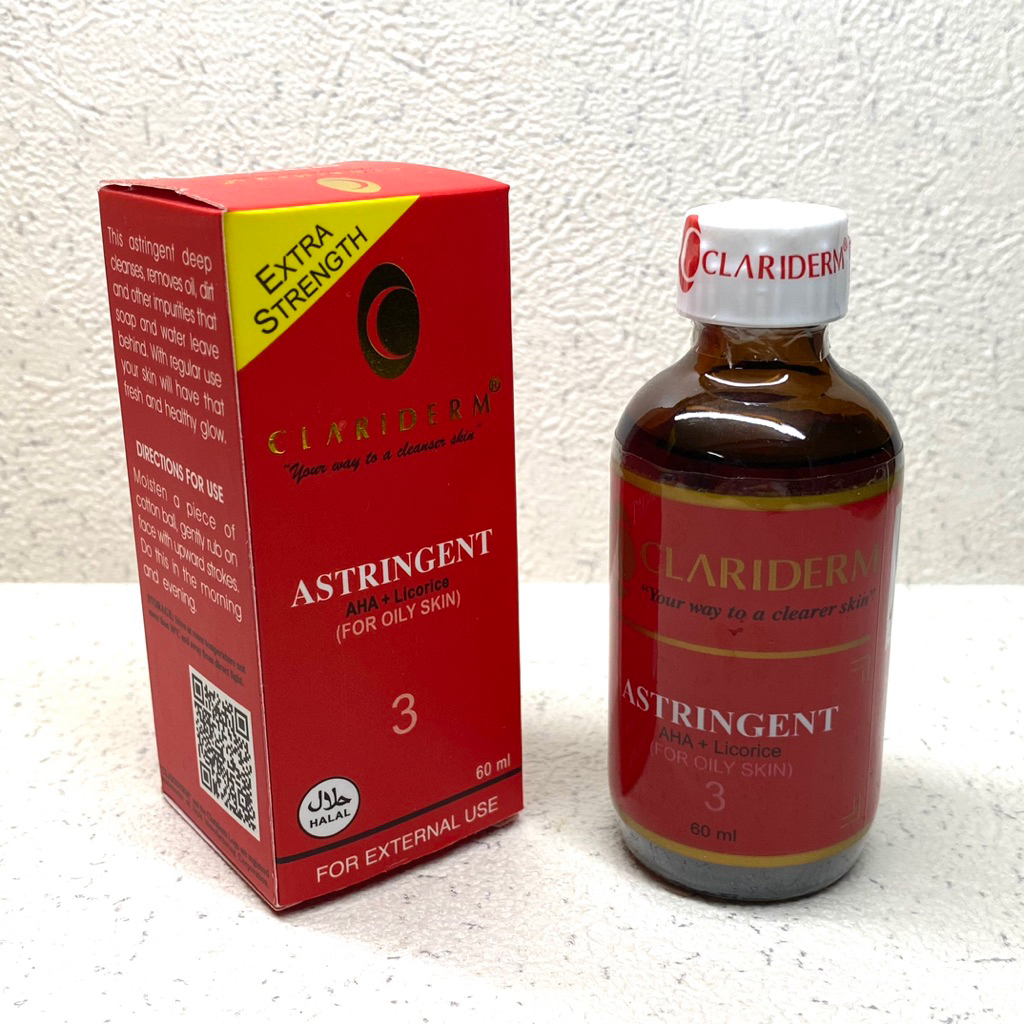 Toner Clariderm Astringent 60ml