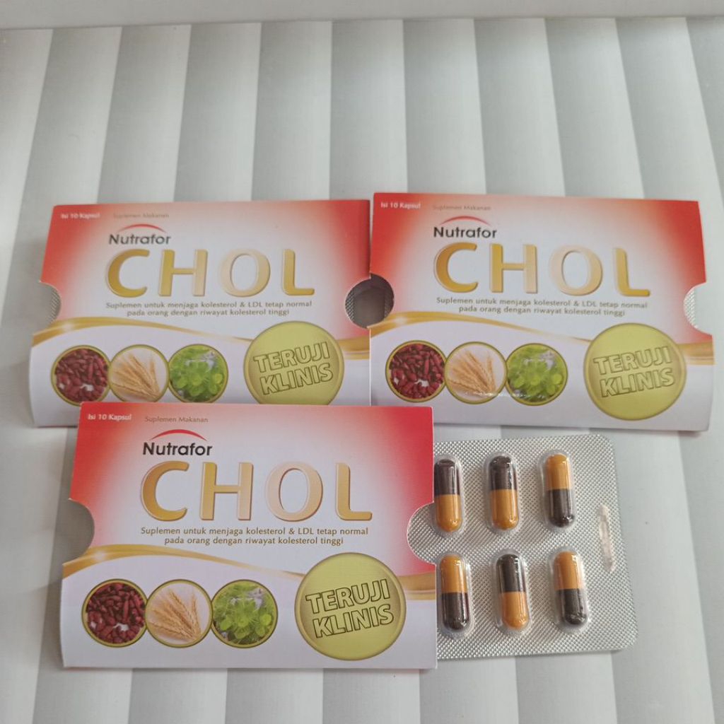 Nutrafor chol cap 1 STR 10 cap