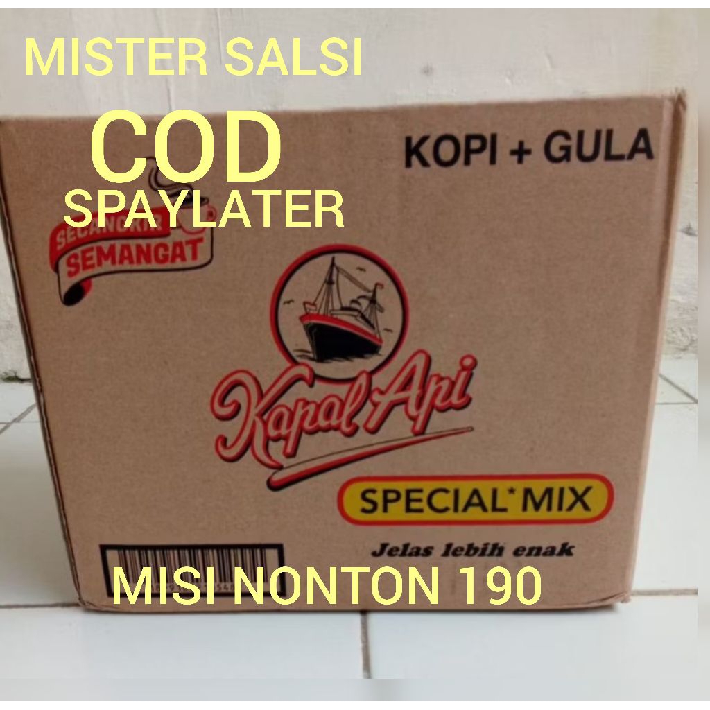 Kapal api 1 dus (12rtg x 10 Bks)
