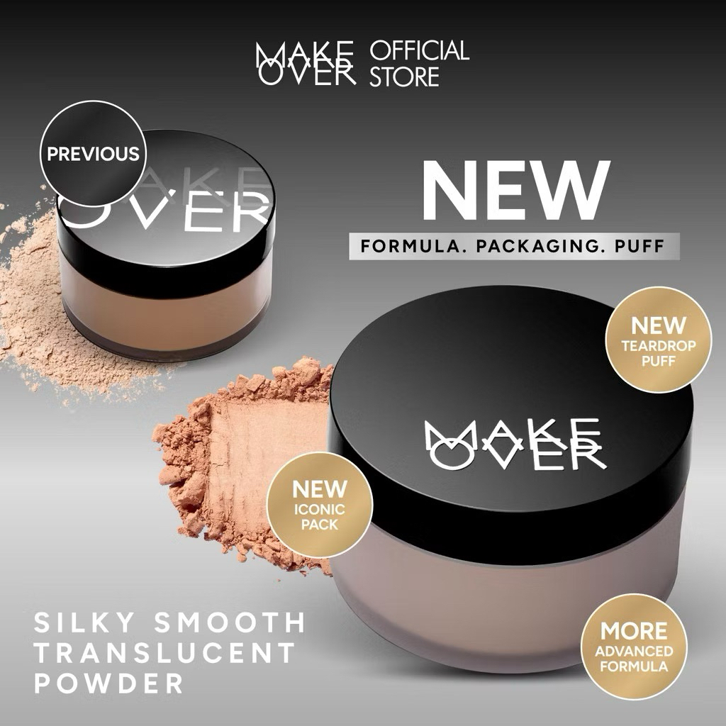 MAKEOVER MAKE OVER TRANSLUCENT SILKY SMOOTH POWDER*