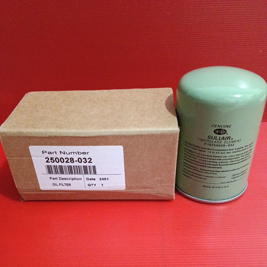 Sullair OIL Filter 250028-032