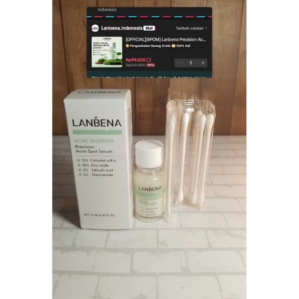 PL LANBENA obat totol jerawat