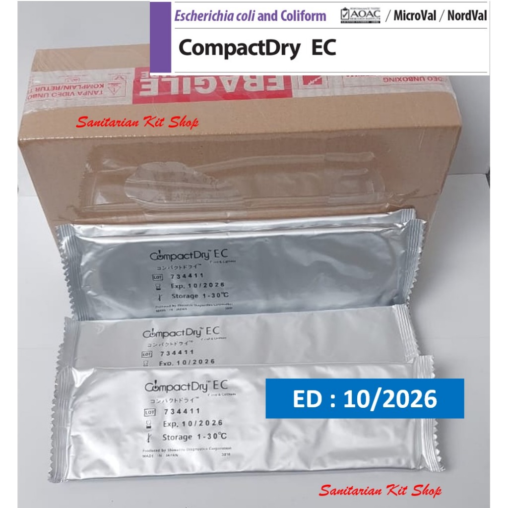 Nissui Compact Dry EC 20 Test (5 Strip)