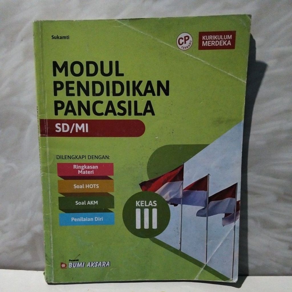 modul Pendidikan Pancasila SD MI kelas 3