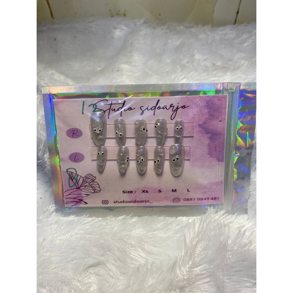 Press on nail Uk XS/S/M/L  2D