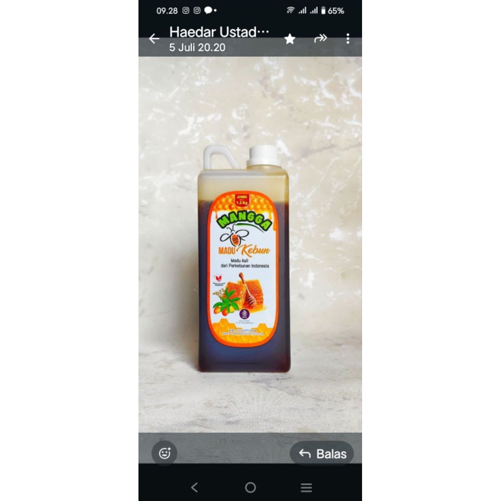 Madu Kebun MANGGA
