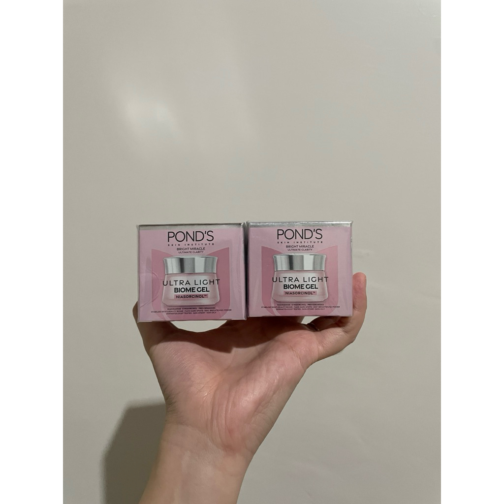 NEW Ponds bright miracle ultra light moisturizer 20gr