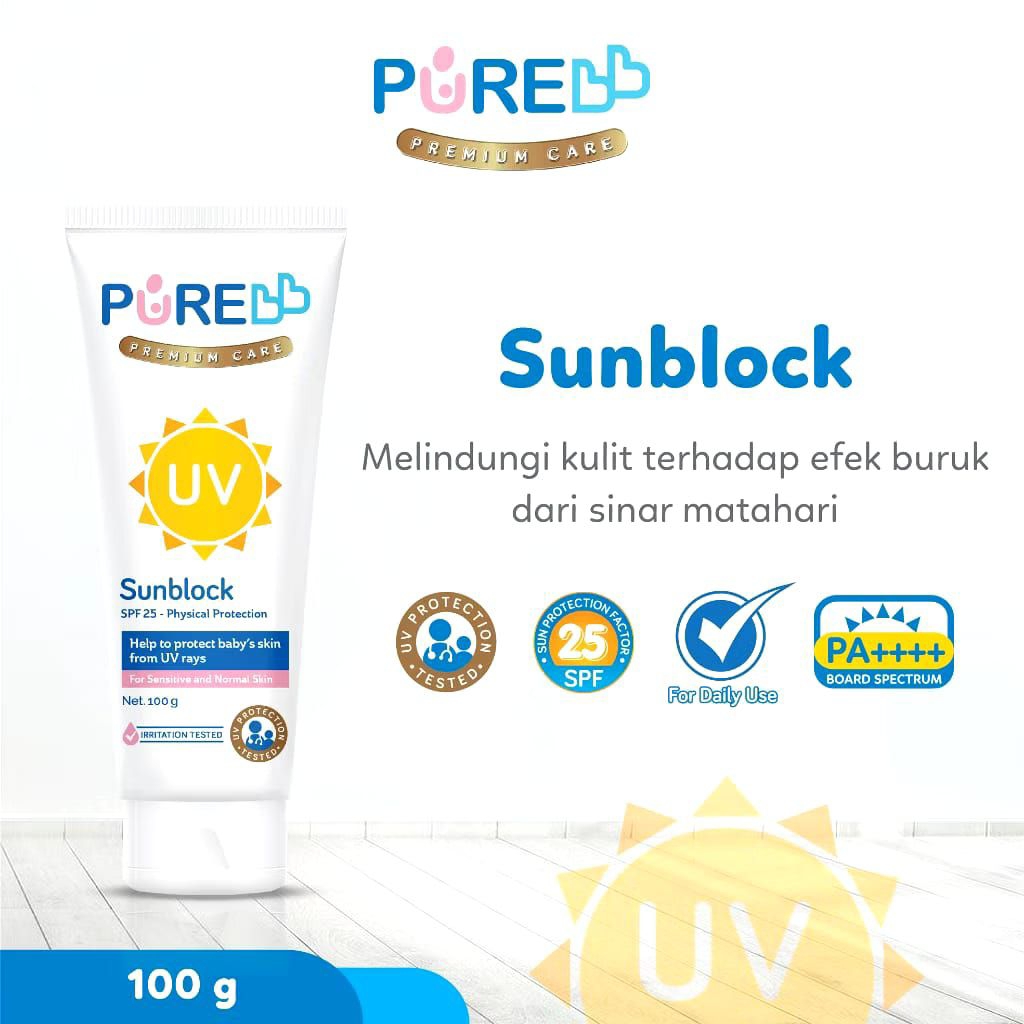 pure baby sunblock