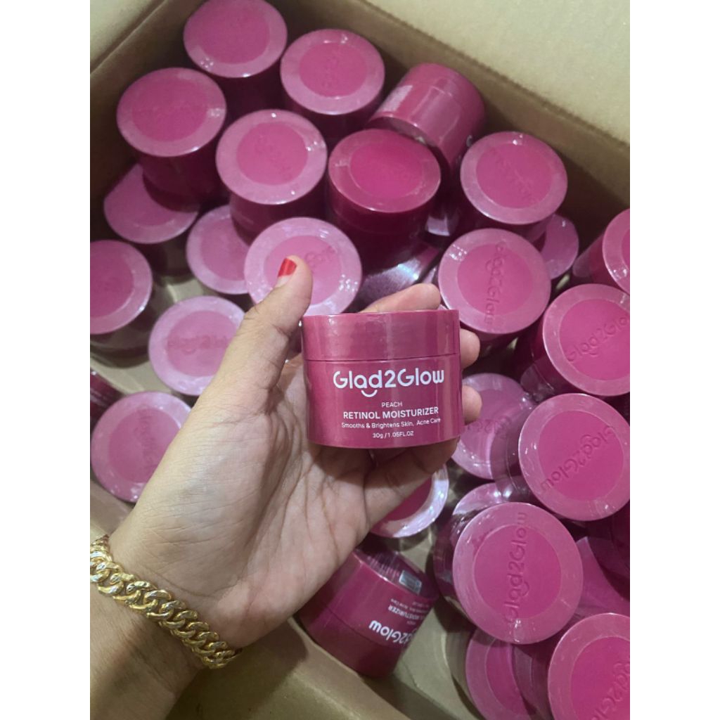 Moisturizer retinol glad2glow