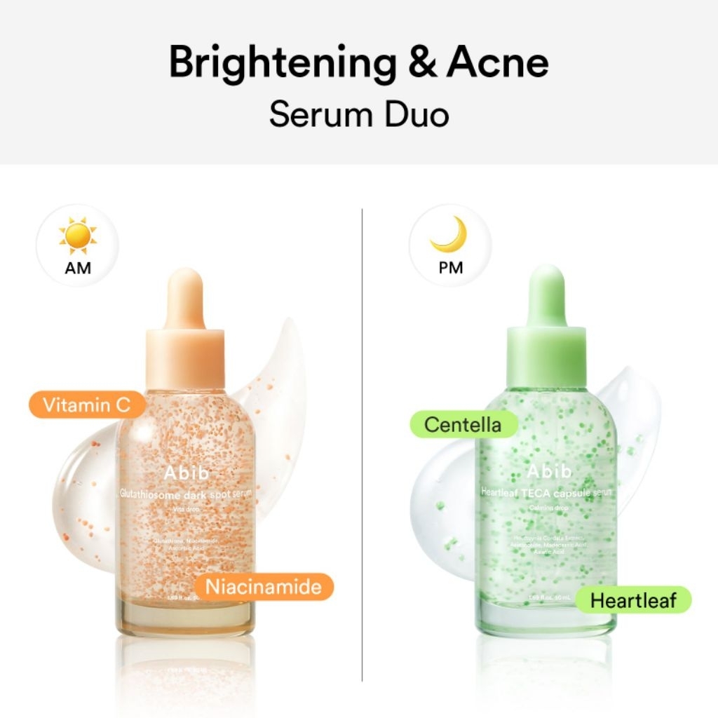 [BV READY] sample ABIB Day & Night Skin Capsule Serum Duo