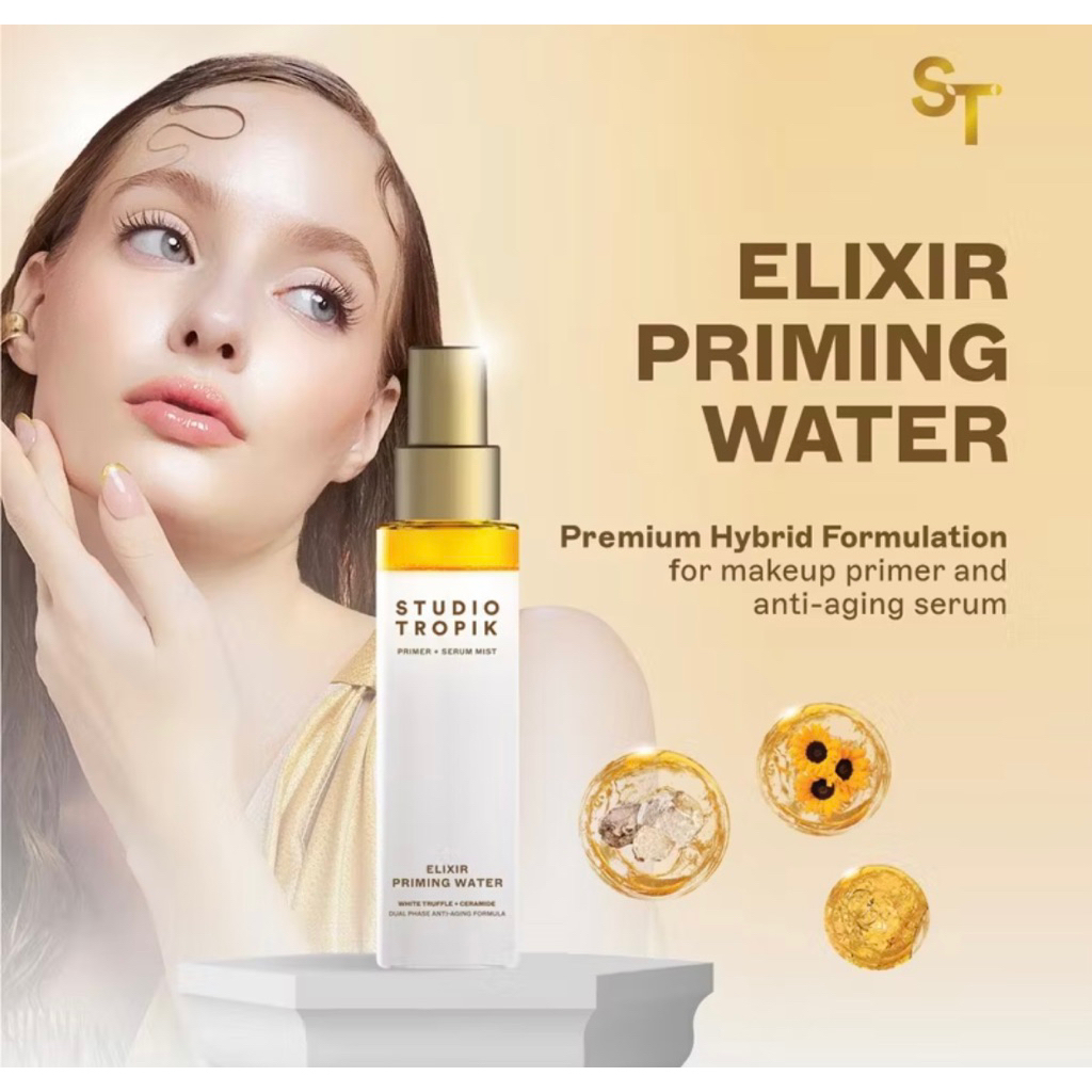 STUDIO TROPIK PRIMER+SERUM MIST ELIXIR PRIMING WATER 50ML