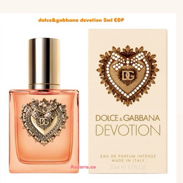 D&G miniatur 5ml EDP ( DEVOTION ) ORIGINAL 100%