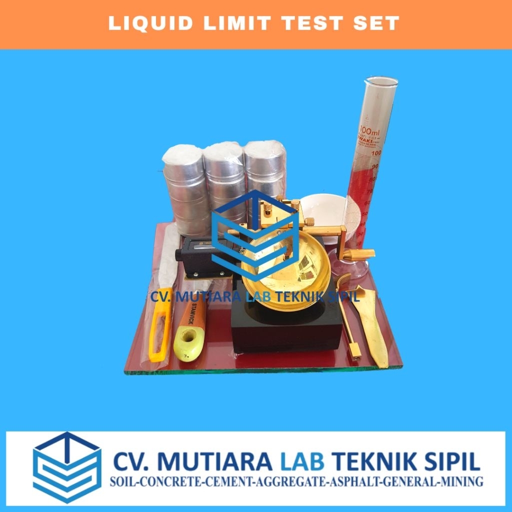 Liquid Limit Test Set