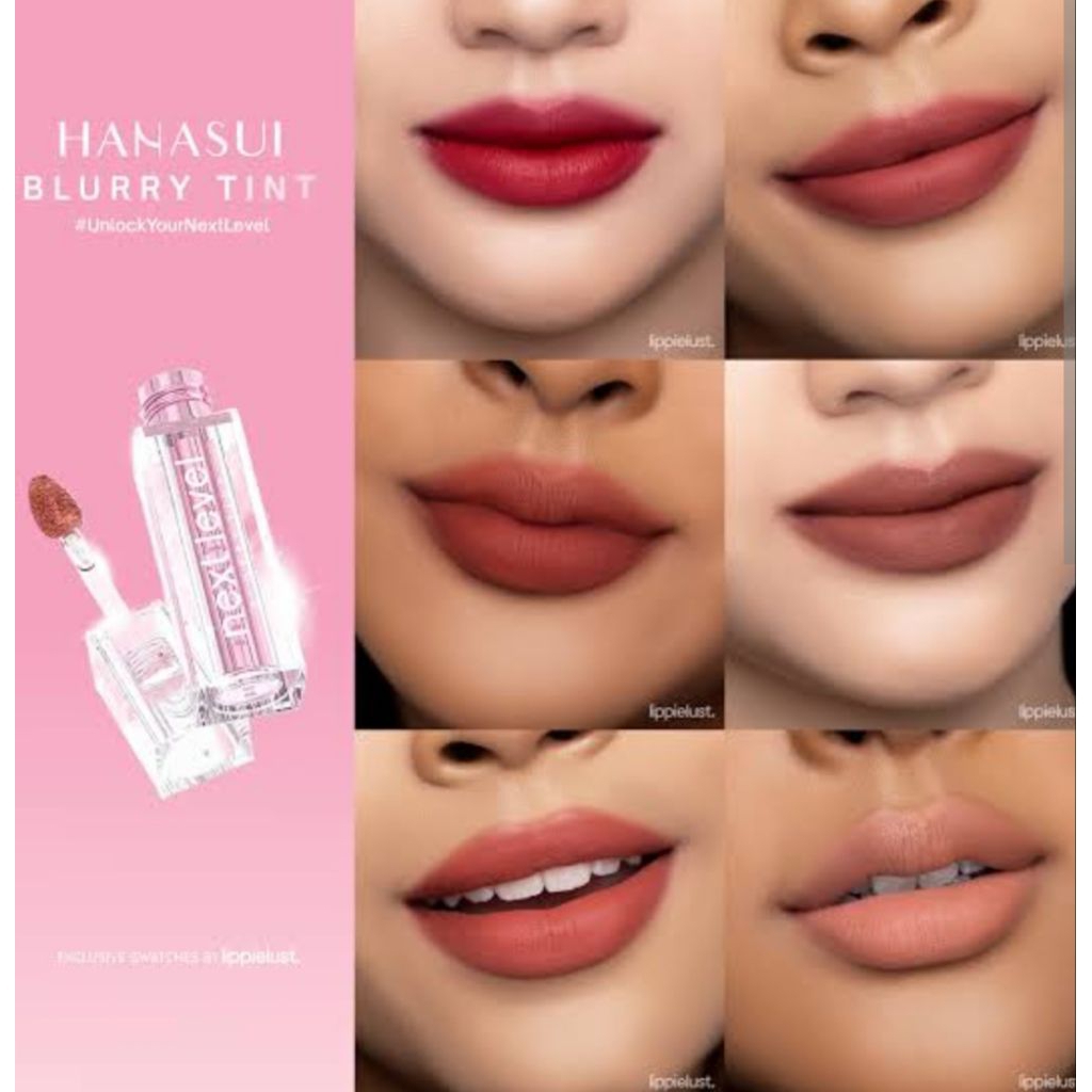 lip tint hanasui next level