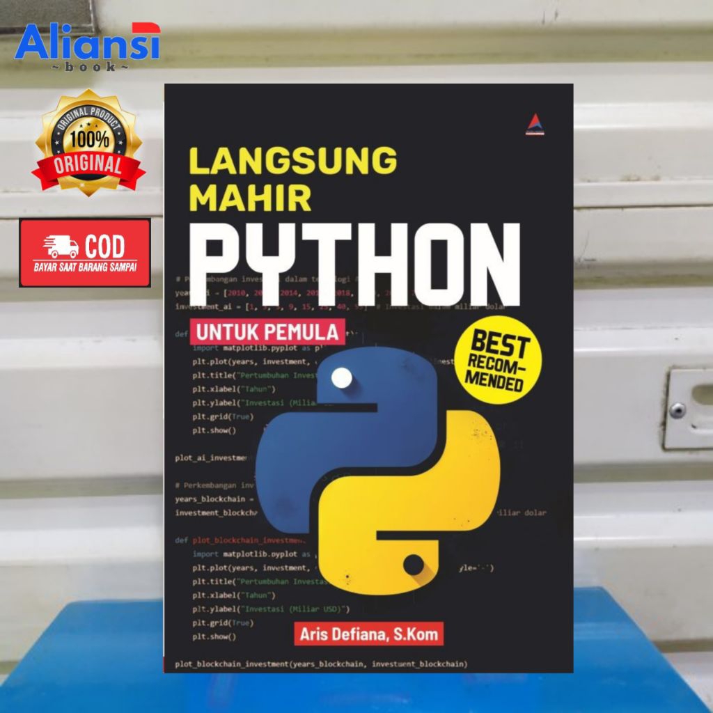 Buku Langsung Mahir Python Untuk Pemula