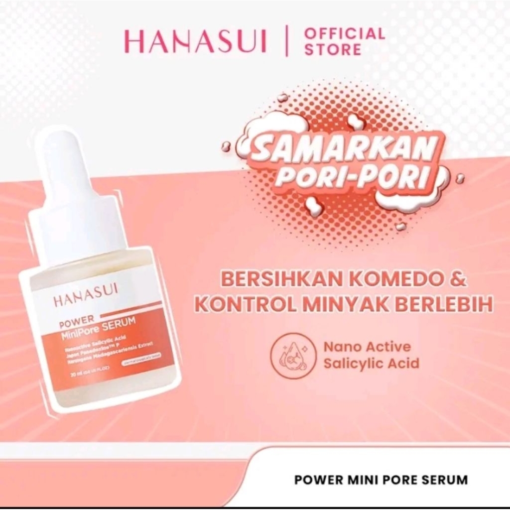 Hanasui Mini Pore Serum 20ml