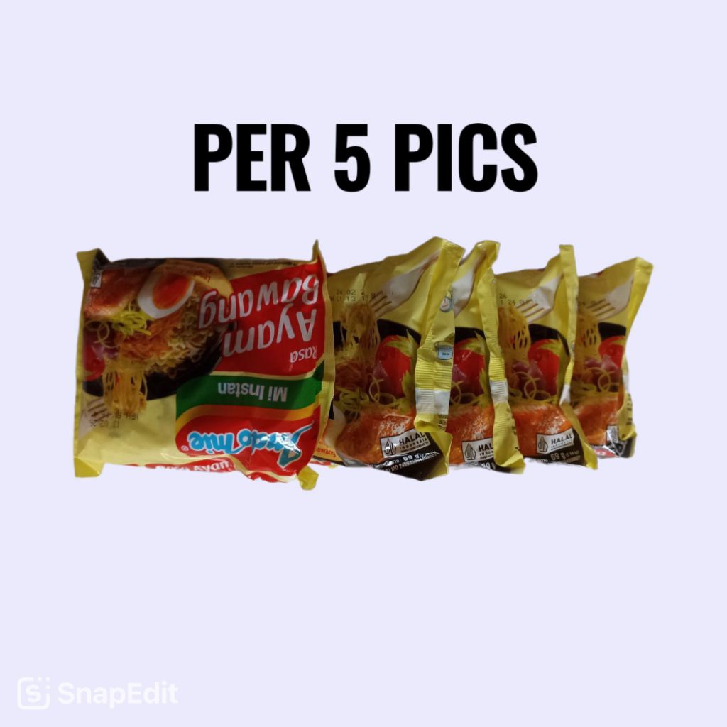mie indomie 5 pics