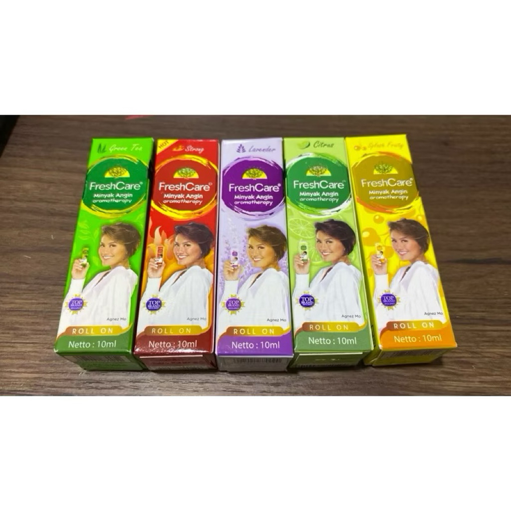 (3 pcs) FRESHCARE minyak angin aroma terapi