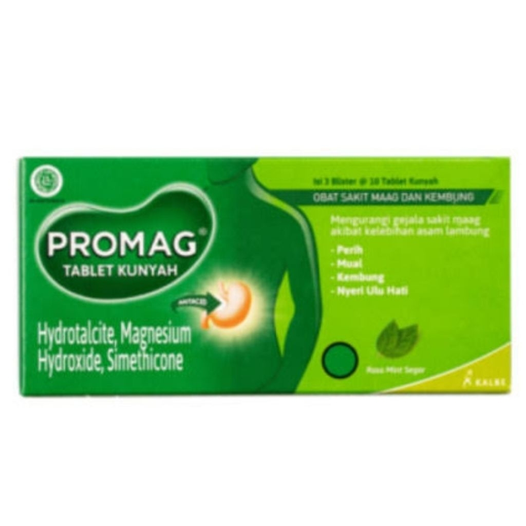 PROMAG TABLET 1 BOX ISI 30 TAB