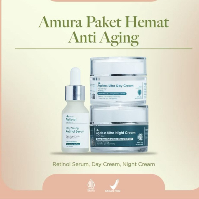 Amura paket hemat anti aging