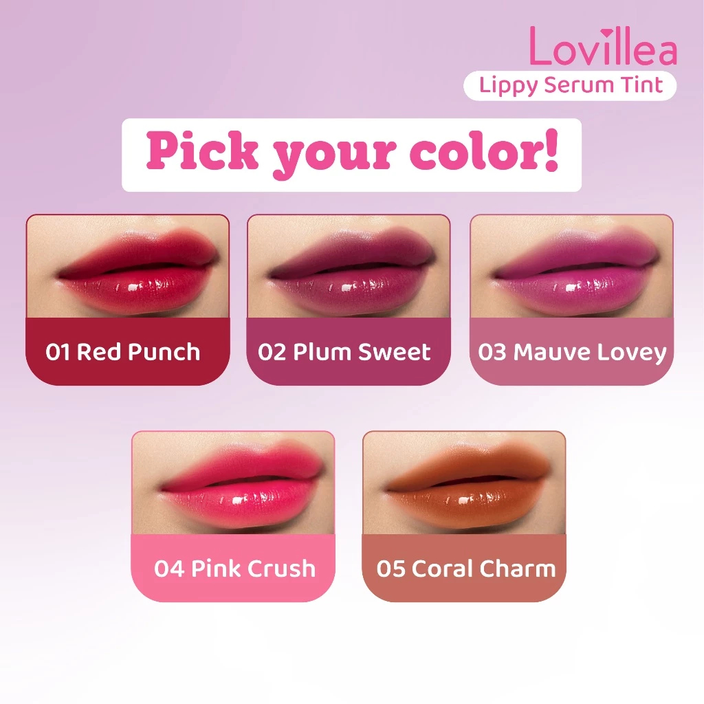 LOVILLEA Lippy Serum Tint 3.5ml