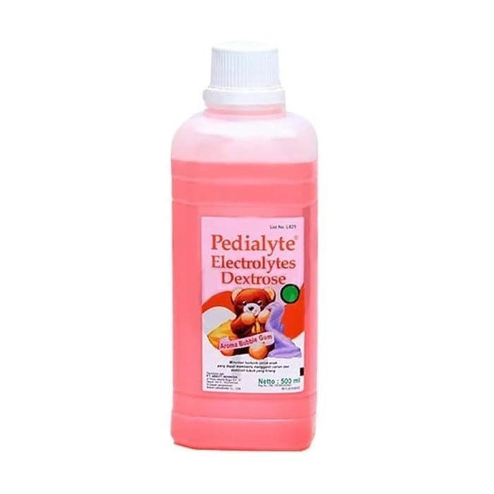 PEDIALYTE ELECTROLYTES DEXTROSE BUBBLE GUM 500 ML